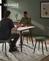 2-osaline toolide komplekt Vasagle, roheline цена и информация | Стулья для кухни и столовой | kaup24.ee
