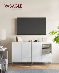 Шкаф Songmics, 40x70x85 см, белый цена и информация | Шкафчики в гостиную | kaup24.ee