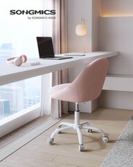 Kontoritool Songmics, roosa цена и информация | Офисные кресла | kaup24.ee