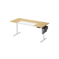Письменный стол Songmics, 70x160x120 см, бежевый цена и информация | Компьютерные, письменные столы | kaup24.ee