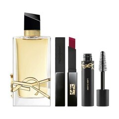 Komplekt Yves Saint Laurent Libre naistele: Lõhnavesi EDP, 90 ml + Huulepulk 308, 2 g + Ripsmetušš, 2 ml hind ja info | Naiste parfüümid | kaup24.ee