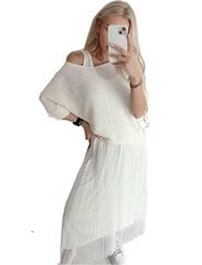 2-osaline ülikond naistele Zpio, valge hind ja info | Naiste kostüümid | kaup24.ee