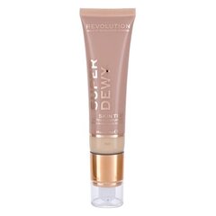 Jumestuskreem Makeup Revolution Superdewy Skin Tint Light #F3E2D2, 55 ml hind ja info | Jumestuskreemid, puudrid | kaup24.ee