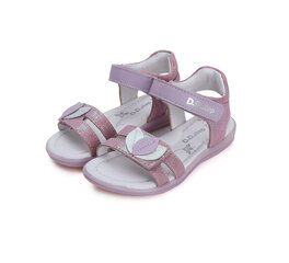Кожаные сандалии D.D.Step для девочки G072-41665, фиолетовые цена и информация | Детские сандали | kaup24.ee