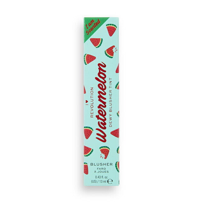 Põsepuna I Heart Revolution Blush Watermelon Dewy, 13 ml hind ja info | Päikesepuudrid, põsepunad | kaup24.ee