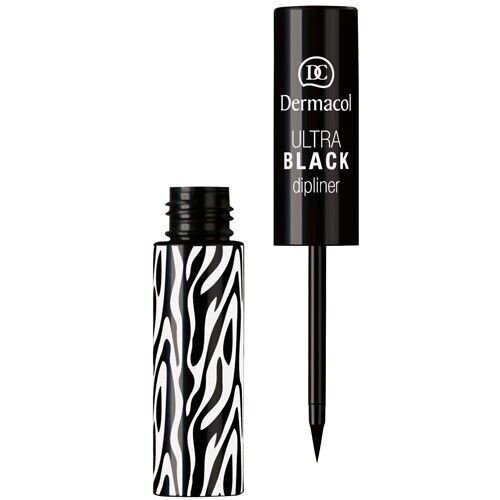 Silmalainer Dermacol Ultra Black Dipliner Black, 2.8 ml hind ja info | Ripsmetušid, lauvärvid, silmapliiatsid, seerumid | kaup24.ee