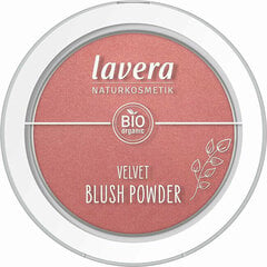 Порошок Velvet Blush с органическим миндальным маслом и минеральными цветными пигментами цена и информация | Бронзеры (бронзаторы), румяна | kaup24.ee