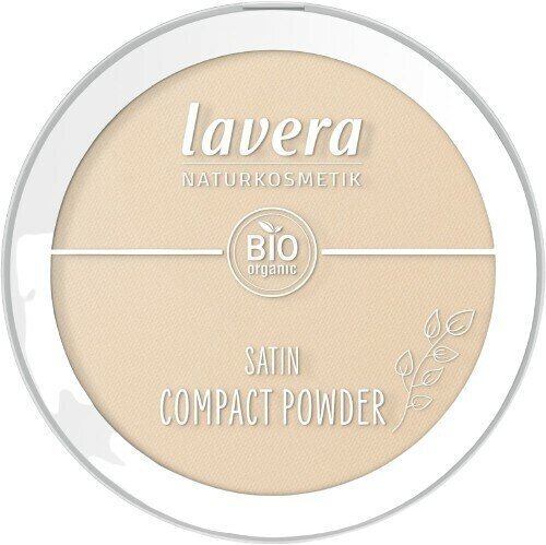 Kompaktpuuder Lavera Satin Compact Powder Light 01, 9,5 g цена и информация | Jumestuskreemid, puudrid | kaup24.ee