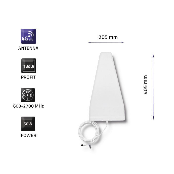 Qoltec 57021 hind ja info | TV antennid | kaup24.ee