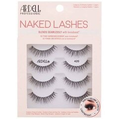 ARDELL NAKED LASHES 420 ripsmeid riba 4-packis hind ja info | Meigipintslid, -käsnad | kaup24.ee