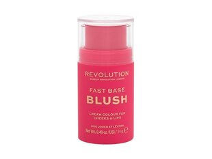 Põsepuna Makeup Revolution Fast Base Blush Stick Rose, 14 g цена и информация | Бронзеры (бронзаторы), румяна | kaup24.ee
