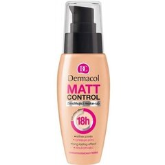 Dermacol Matt Control 18h - mattifying make-up 30 ml  č.6 #965a2f цена и информация | Пудры, базы под макияж | kaup24.ee