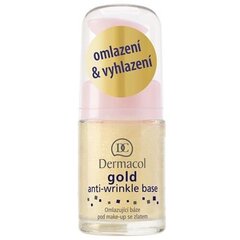 Dermacol Gold Anti-Wrinkle Base - Rejuvenating base under make-up with gold 20ml цена и информация | Пудры, базы под макияж | kaup24.ee