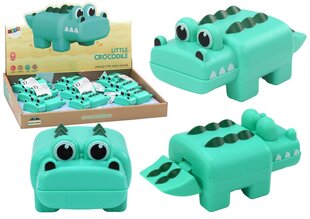 Kruvitav ujuv krokodill, roheline hind ja info | Imikute mänguasjad | kaup24.ee