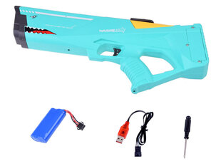 Автоматический водяной пистолет для детей, синий цена и информация | Игрушки для песка, воды, пляжа | kaup24.ee