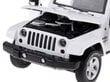 Mängumaastur Jeep Wrangler MSZ, valge цена и информация | Poiste mänguasjad | kaup24.ee