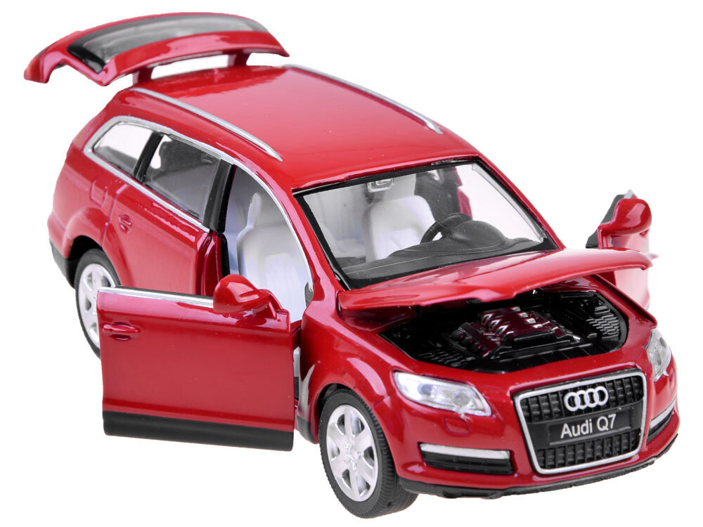 Mänguauto Suv Audi Q7, punane цена и информация | Poiste mänguasjad | kaup24.ee