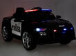 Ühekohaline elektriauto Policija Ford Mustang, must hind ja info | Laste elektriautod | kaup24.ee