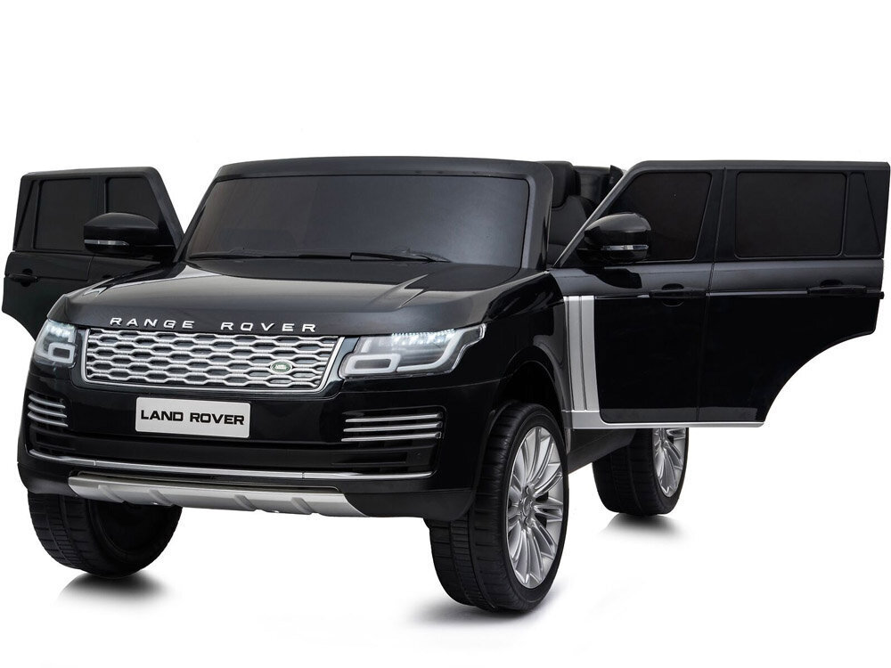 Kahekohaline elektriauto lastele Range Rover, must hind ja info | Laste elektriautod | kaup24.ee
