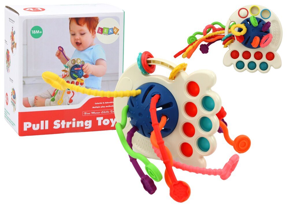 Sensoorne värviline mängukaheksajalg цена и информация | Imikute mänguasjad | kaup24.ee