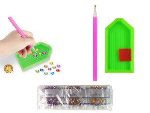Набор для создания алмазных наклеек Lean Toys цена и информация | Развивающие игрушки | kaup24.ee