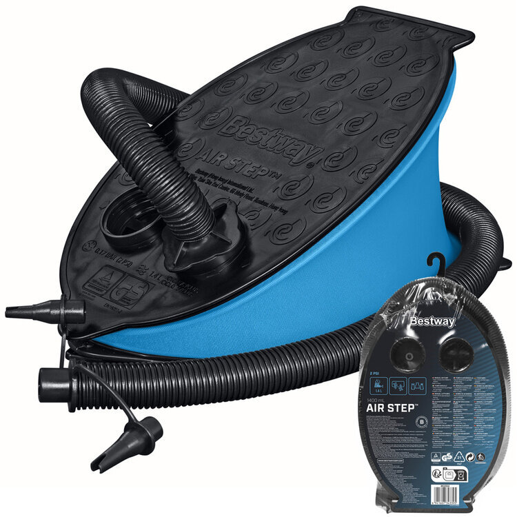 Jalgpump Bestway Air Step 1400, 28x19 cm, 1,4 l цена и информация | Täispuhutavad madratsid ja mööbel | kaup24.ee