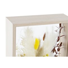 Декоративный цветок DKD Home Decor 16 x 6 x 21 cm Бежевый Зеленый Жёлтый Цветы (2 штук) цена и информация | Искусственные цветы | kaup24.ee