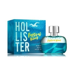 Tualettvesi Hollister Festival Vibes For Him EDT meestele, 100 ml hind ja info | Meeste parfüümid | kaup24.ee