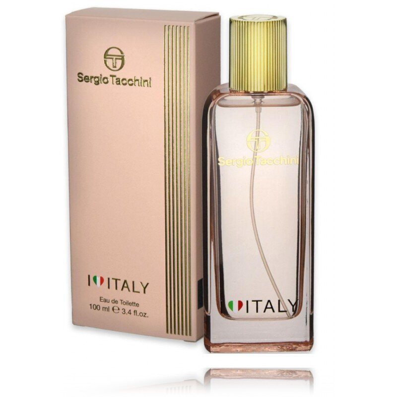 Tualettvesi Sergio Tacchini I Love Italy Woman EDT naistele, 100 ml цена и информация | Naiste parfüümid | kaup24.ee