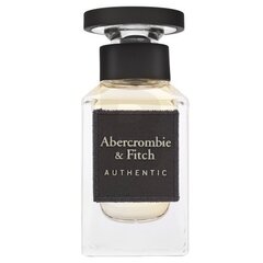 Abercrombie & Fitch Authentic Man Туалетная вода для мужчин 50 мл цена и информация | Мужские духи | kaup24.ee