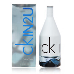 Tualettvesi Calvin Klein CK IN2U Him EDT meestele, 150 ml цена и информация | Мужские духи | kaup24.ee