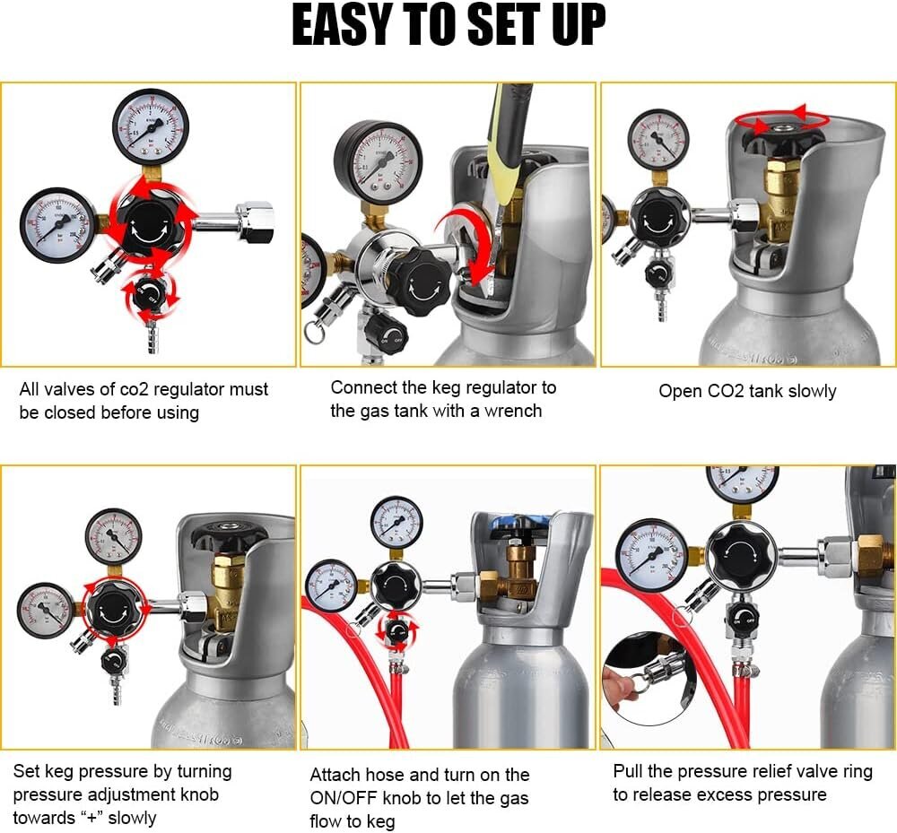 MRbrew Keg CO2 rõhuregulaator hind ja info | Käsitööriistad | kaup24.ee