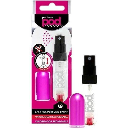 Korduvtäidetav pihustuspudel Travalo Perfume Pod Pure Essentials Hot Pink, 5 ml hind ja info | Naiste parfüümid | kaup24.ee