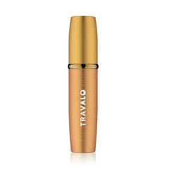 Täidetav parfüümipudel Travalo Lux Gold, 5 ml hind ja info | Meigikotid, lauapeeglid | kaup24.ee