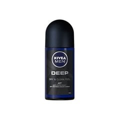 Nivea Antiperspirant ball for men Deep 50 ml 50ml цена и информация | Дезодоранты | kaup24.ee