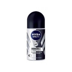 Nivea Invisible For Black & White Power Roll-On 50ml цена и информация | Дезодоранты | kaup24.ee