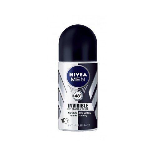 Rulldeodorant Nivea Invisible For Black & White Power Roll-On 50ml цена и информация | Deodorandid | kaup24.ee