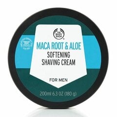 Pehmendav habemeajamiskreem Maca Root & Aloe (Shaving Cream) 200 ml цена и информация | Косметика и средства для бритья | kaup24.ee