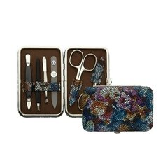 DuKaS Premium Line - Manicure set for women, 6-piece frame, multicolored цена и информация | Средства для маникюра и педикюра | kaup24.ee