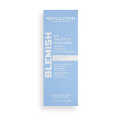 Aktiivsöega näomask Revolution Blemish, 65 ml цена и информация | Маски для лица, патчи для глаз | kaup24.ee