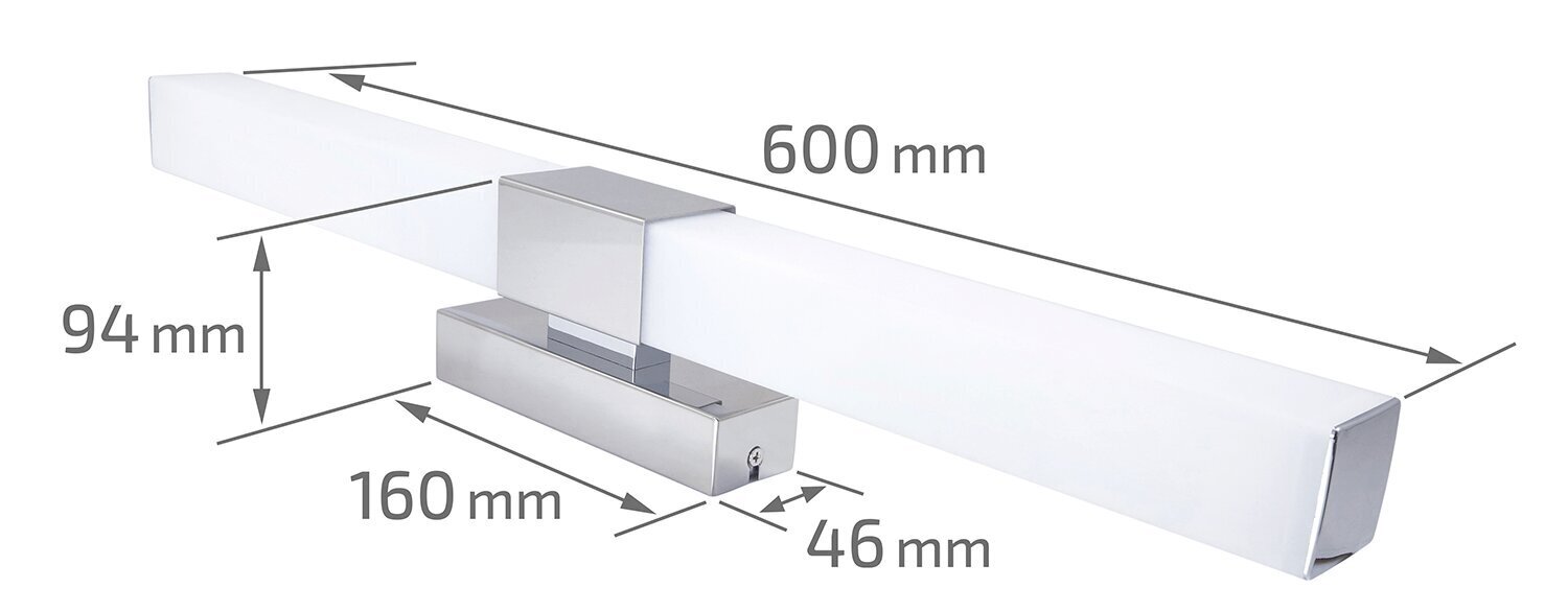 Vannitoa LED seinavalgusti Zinna hind ja info | Seinavalgustid | kaup24.ee