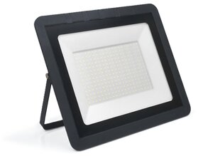 LED halogeenprožektor, 200W, must, külm valge цена и информация | Фонарики, прожекторы | kaup24.ee