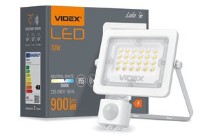 LED kohtvalgusti - liikumisandur halogeen, 10W, valge, neutraalne valge hind ja info | Taskulambid, prožektorid | kaup24.ee
