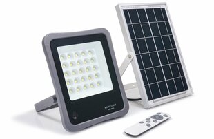 Прожектор - светодиодный Solar halogen 50W - серый - холодный белый (6000K) цена и информация | Фонарики, прожекторы | kaup24.ee