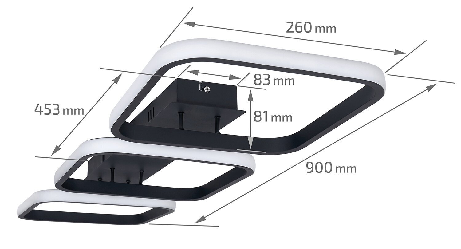 MasterLed LED lae - seinavalgusti Canis hind ja info | Laelambid | kaup24.ee