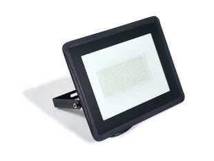 LED halogeenprožektor, 100W, must, külm valge hind ja info | Taskulambid, prožektorid | kaup24.ee
