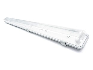 Герметичный светильник для светодиодных люминесцентных ламп T8 - 2x120 см цена и информация | Потолочные светильники | kaup24.ee