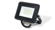 LED halogeenprožektor, 20W, must, neutraalne valge hind ja info | Taskulambid, prožektorid | kaup24.ee