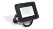 LED halogeenprožektor, 20W, must, neutraalne valge hind ja info | Taskulambid, prožektorid | kaup24.ee