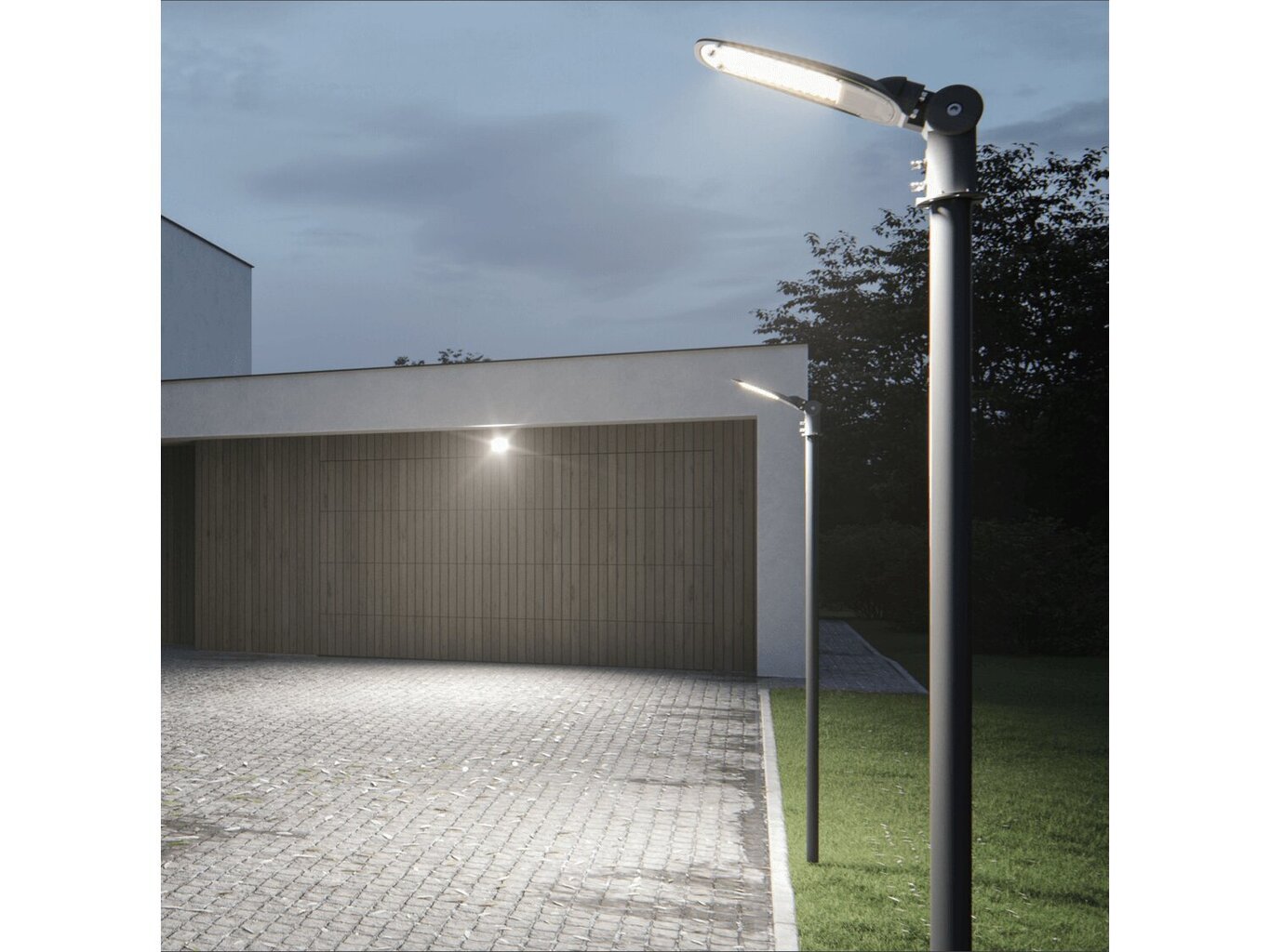 LED tänavavalgusti MasterLed, 1 tk hind ja info | Aia- ja õuevalgustid | kaup24.ee
